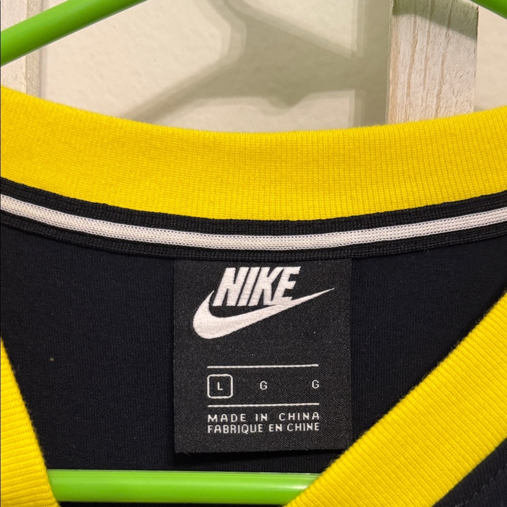 Nike Black Dress with Yellow Trim - Picture 2 of 4